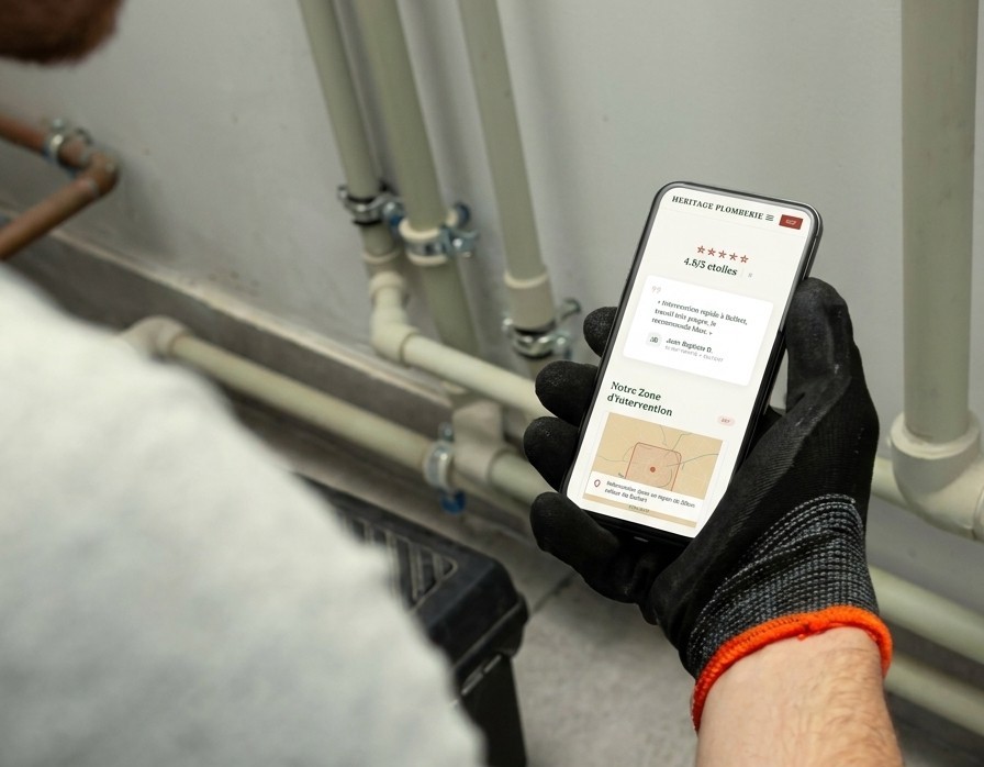 Mockup mobile — Rendu sur smartphone